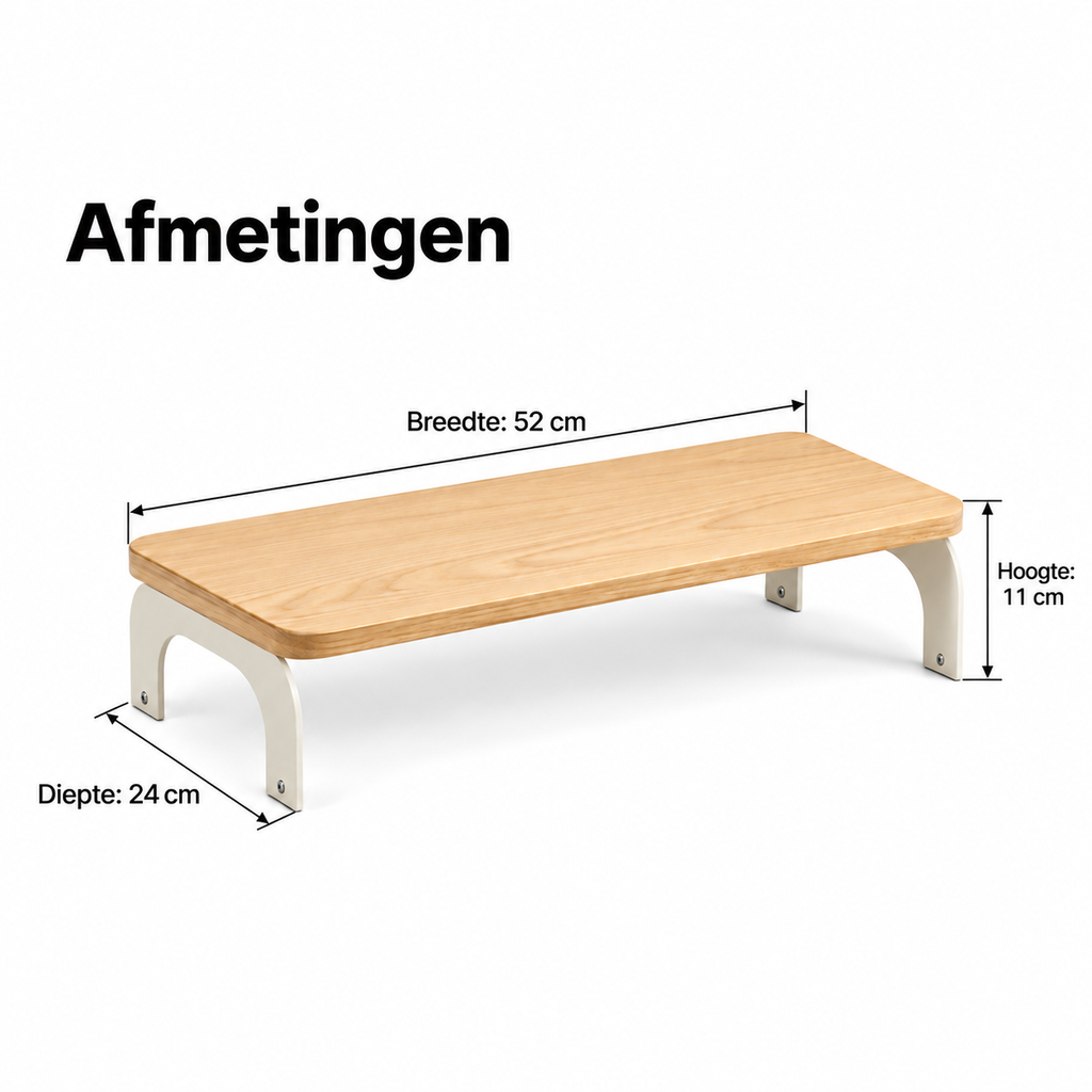 Brugblad monitorverhoger