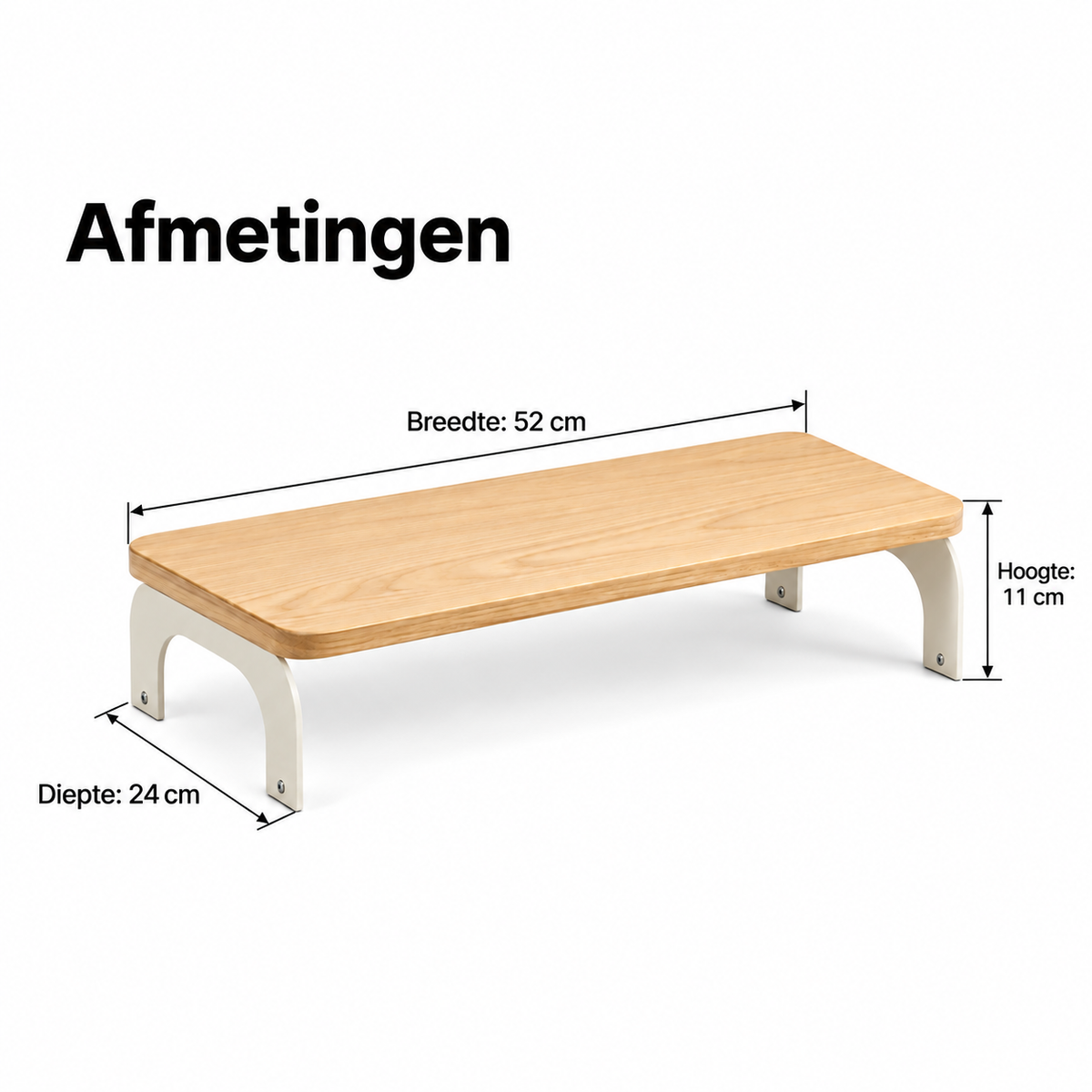 Brugblad monitorverhoger