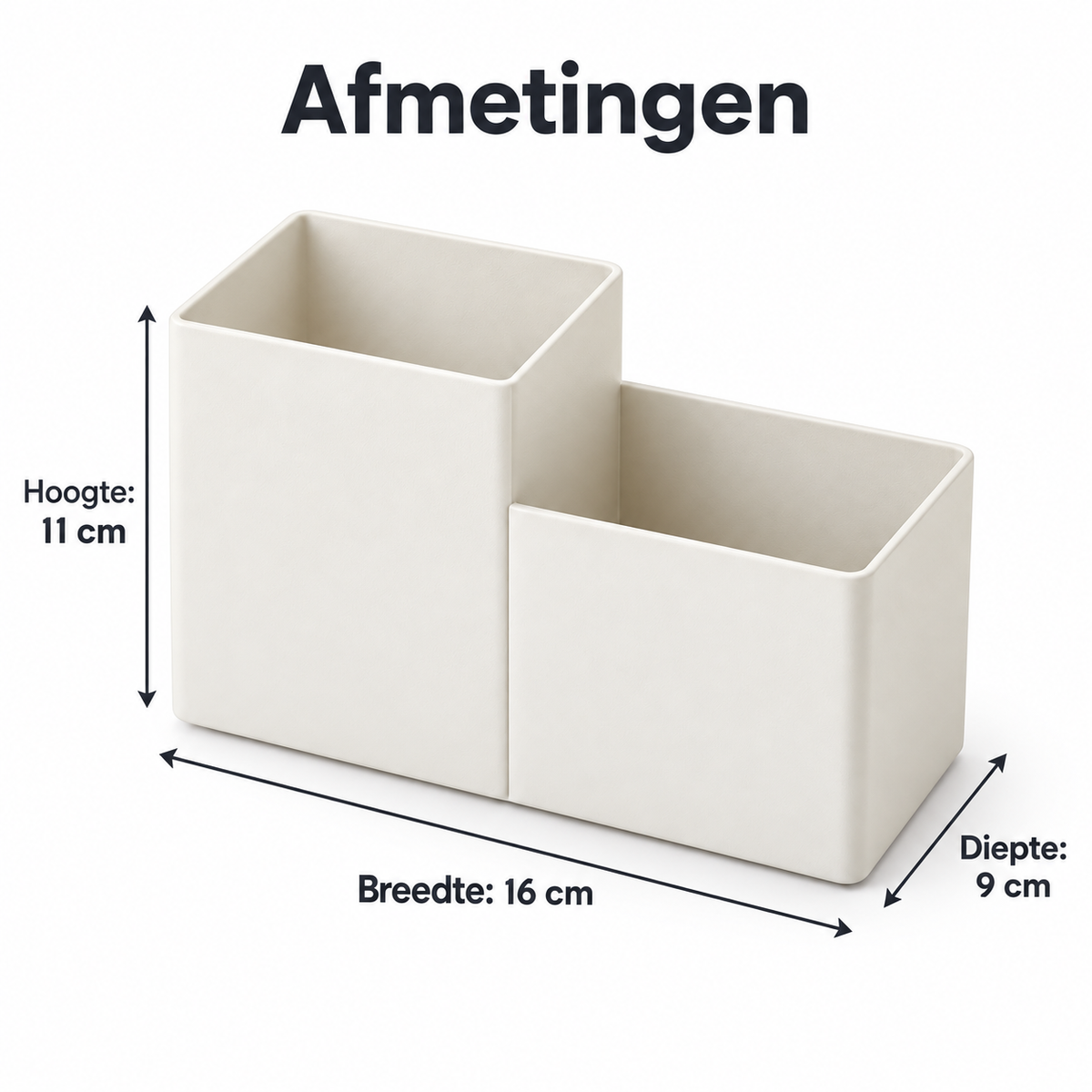 Duohelling pennenhouder