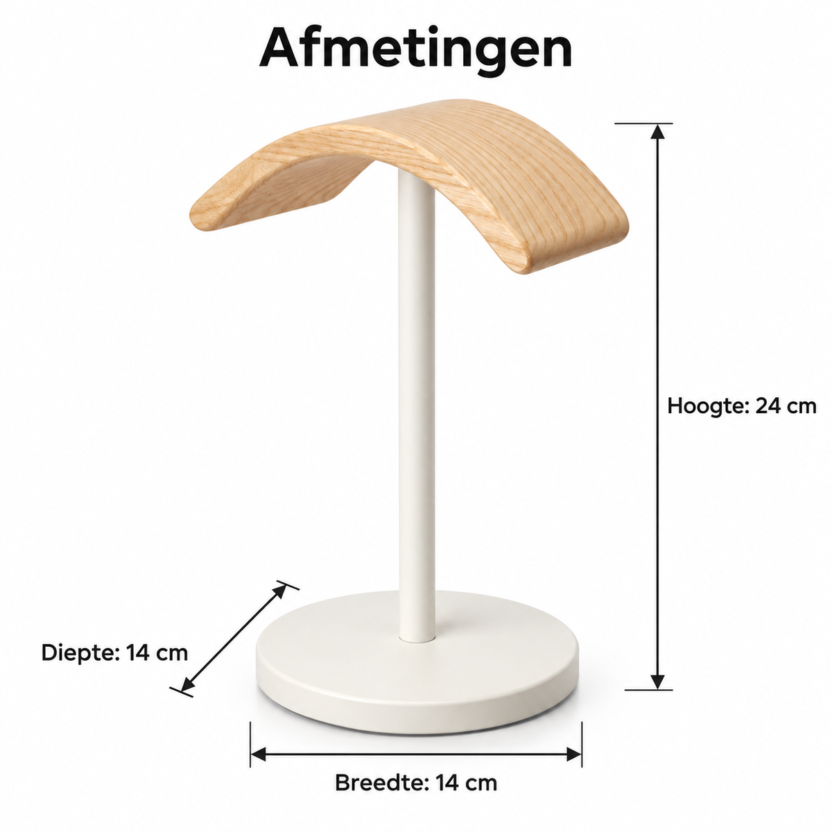 Zadelboog hoofdtelefoonstandaard
